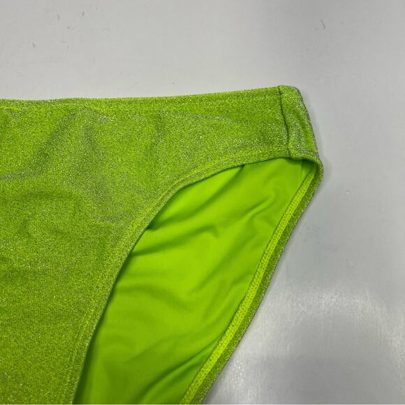 Good American Sparkle low rise brief electric lime - 3 (large) - Picture 3 of 9